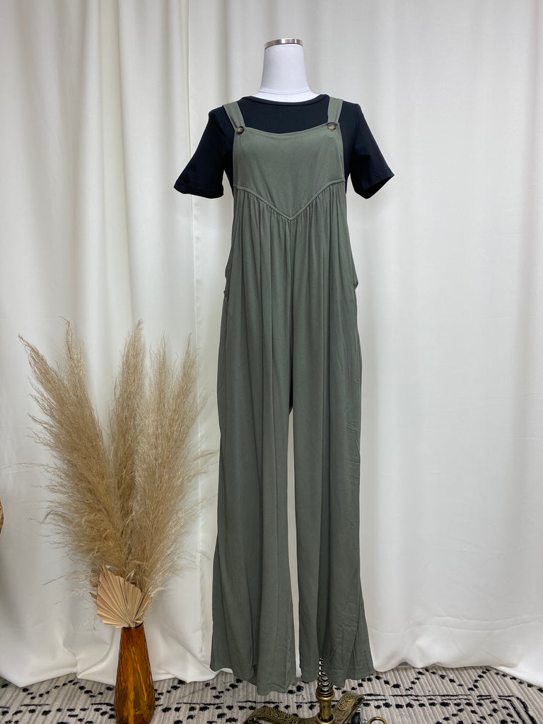 Lightweight Olive Jumper