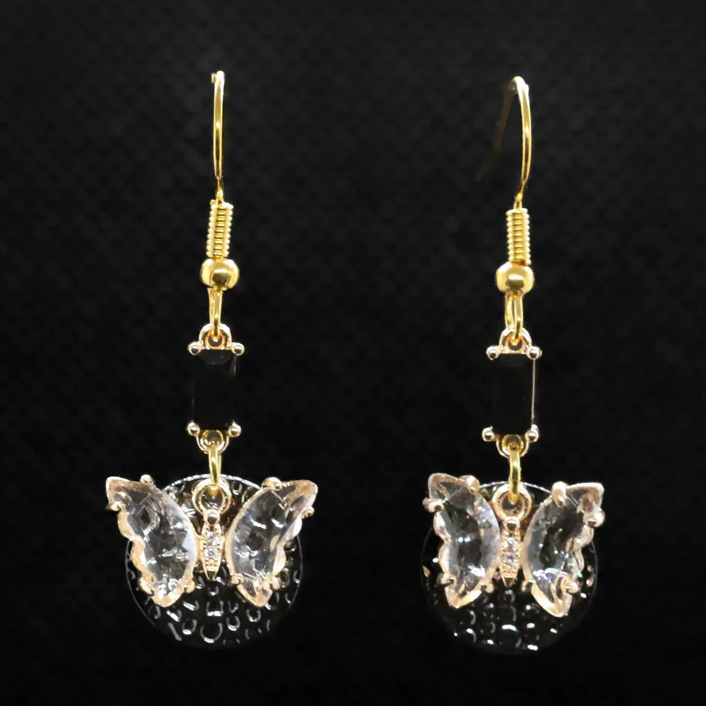 Dark Butterfly Earrings