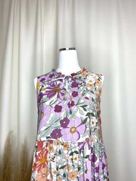 Groovy Floral Dress