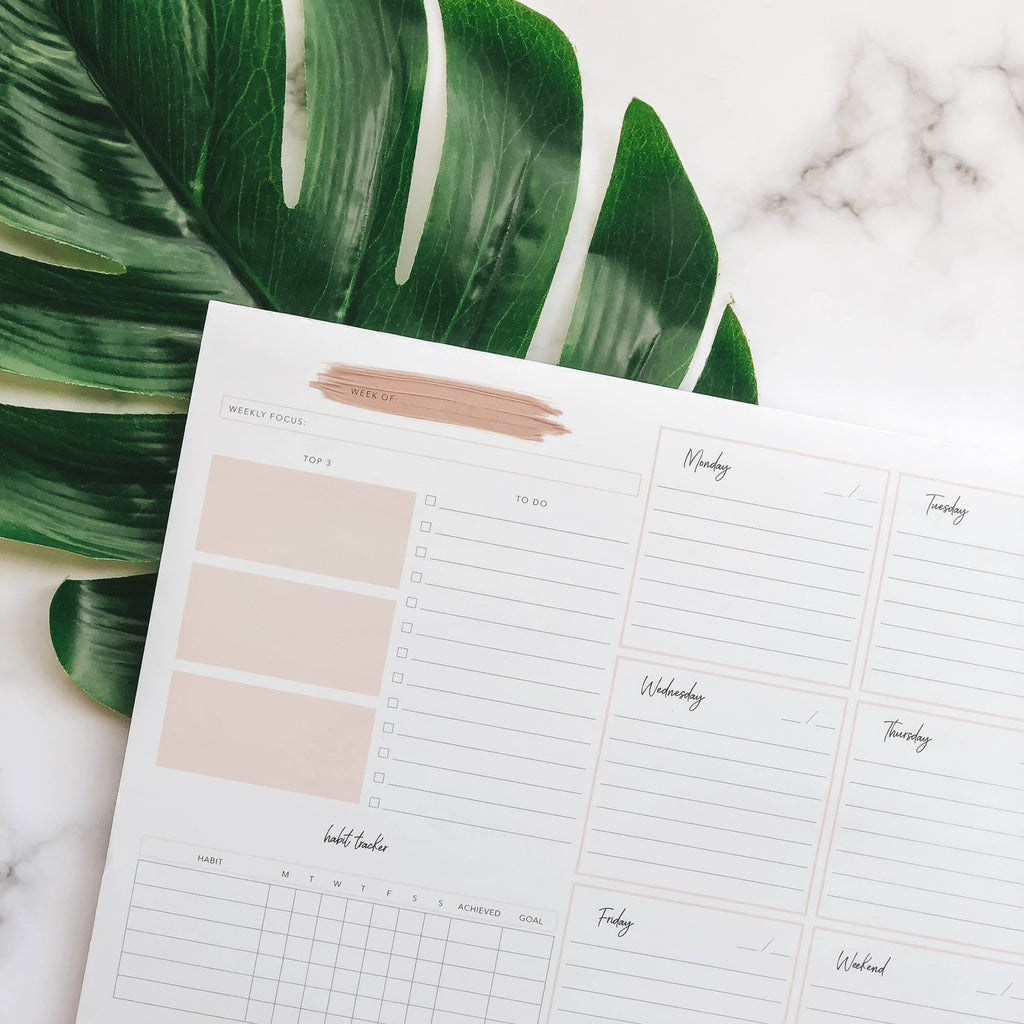 Embark Weekly Notepad