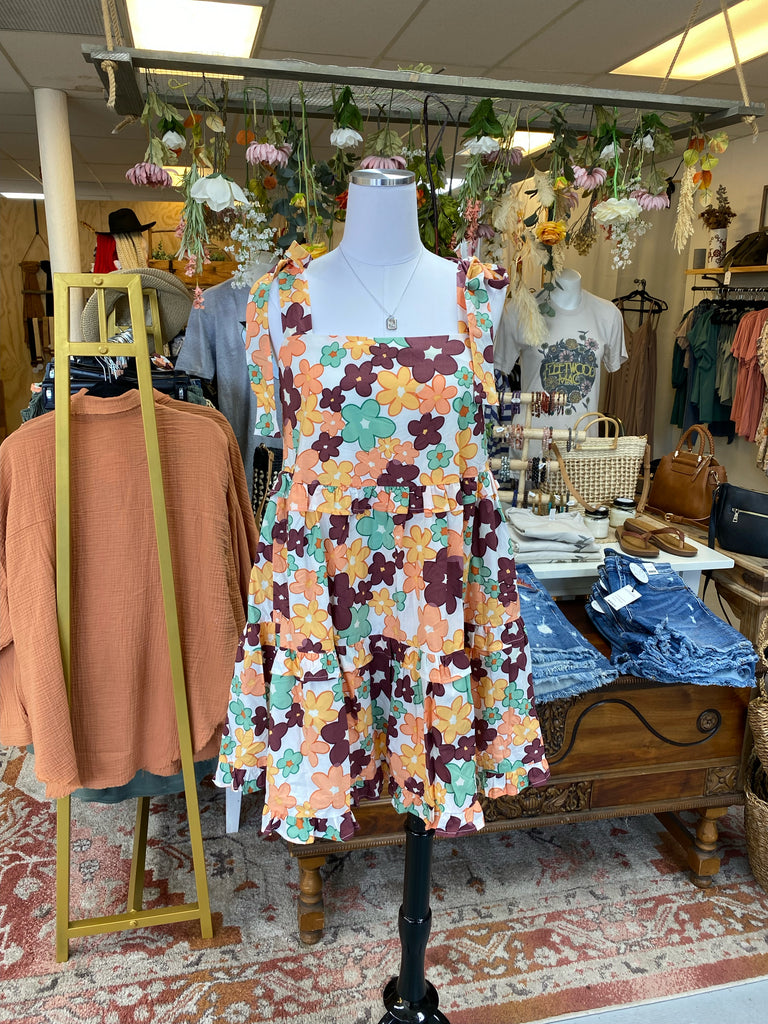 Groovy Floral Dress