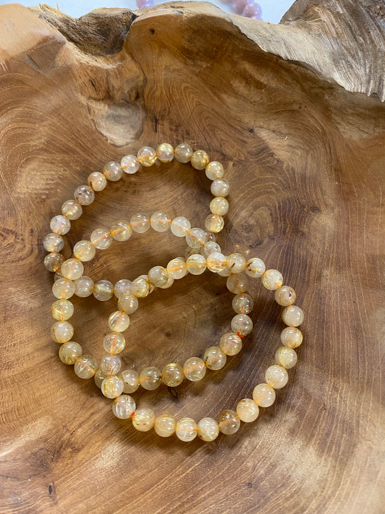 Gold Rutile Bracelet