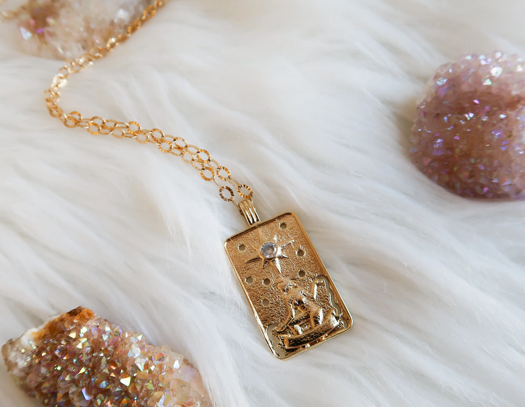 The Starry Tarot Necklace - Gold Plated