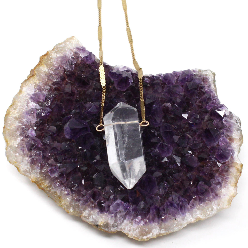 Quartz Hive - Hammered Chain