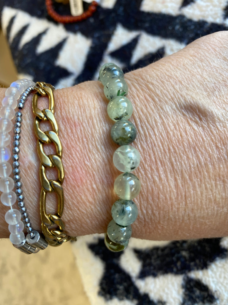 Prehnite Bracelet - Last one!