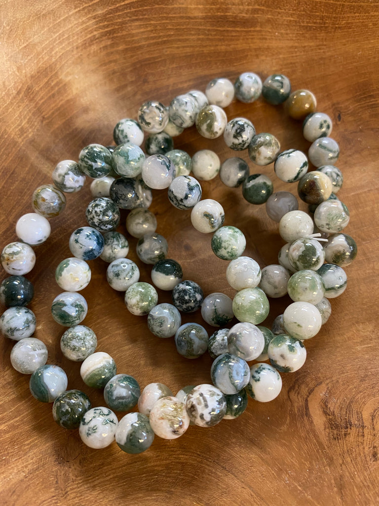 Moss Agate Bracelet