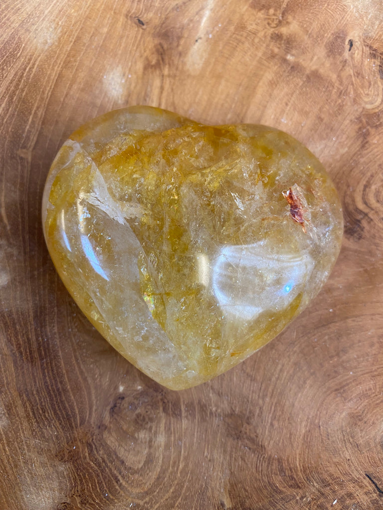 Golden Healer Heart - Large