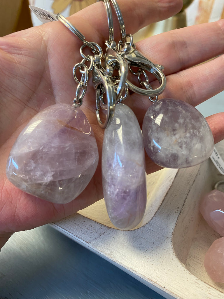 Chunky Crystal Keychain