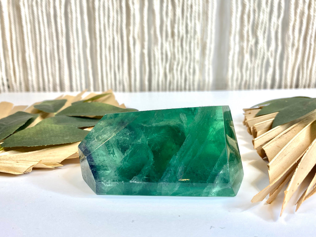 Green Fluorite Free Form Chunk 2
