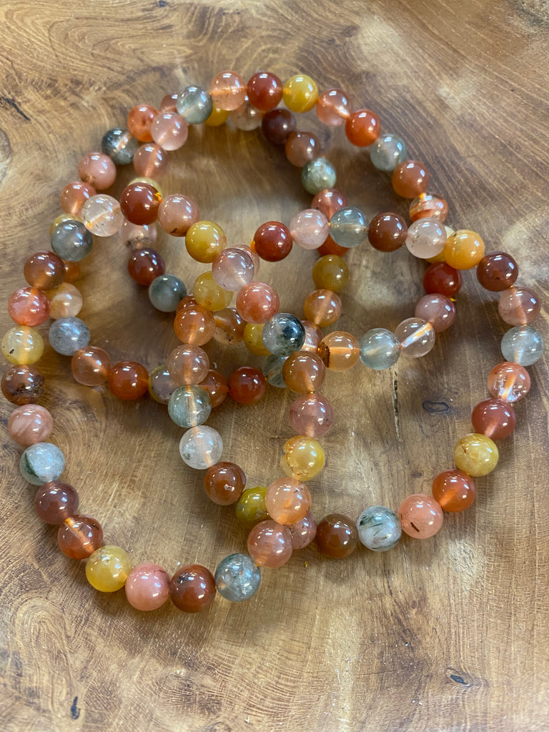 Rutilated Rabbit Quartz Bracelet