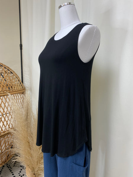Soft Everyday Tank in Black or White