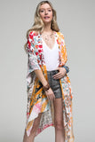 Floral Mixed Print Cover Up