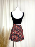 Mixed Floral Mini Skirt