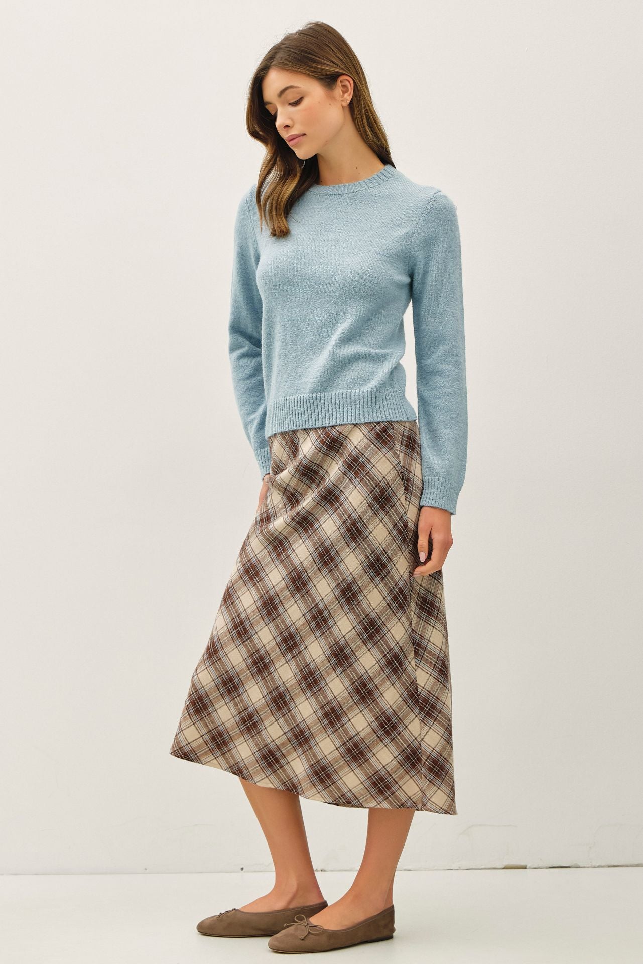 Classic Sweater in Sky Blue