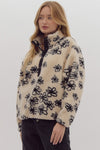 Floral Fleece with Pockets