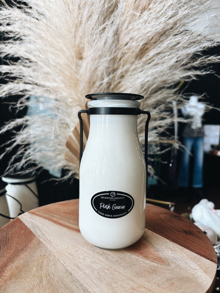 Milkhouse Candle Co- Pink Guava
