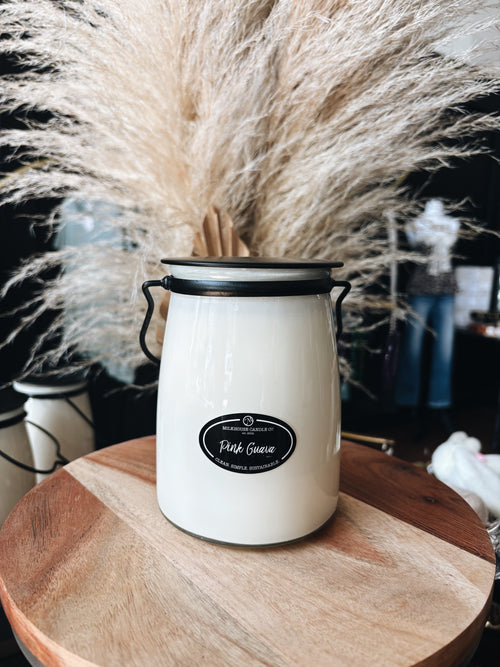 Milkhouse Candle Co- Pink Guava