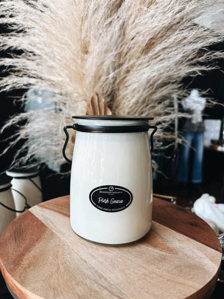 Milkhouse Candle Co- Pink Guava