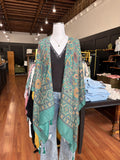 Tapestry Tassel Kimono