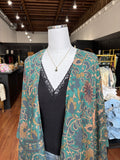 Tapestry Tassel Kimono