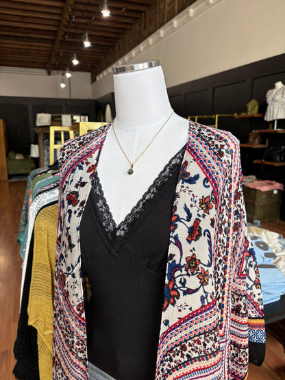 Diamond Tassel Kimono