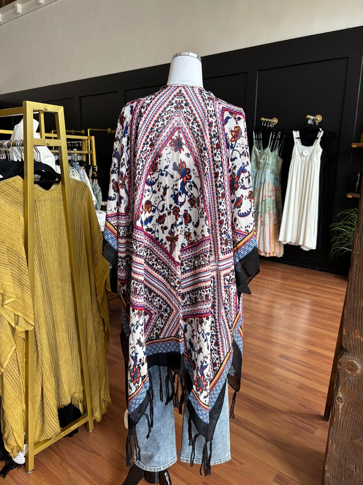Diamond Tassel Kimono