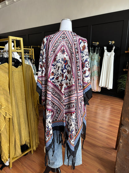 Diamond Tassel Kimono