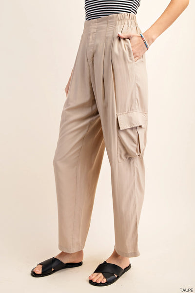 Taupe Cargo Pants