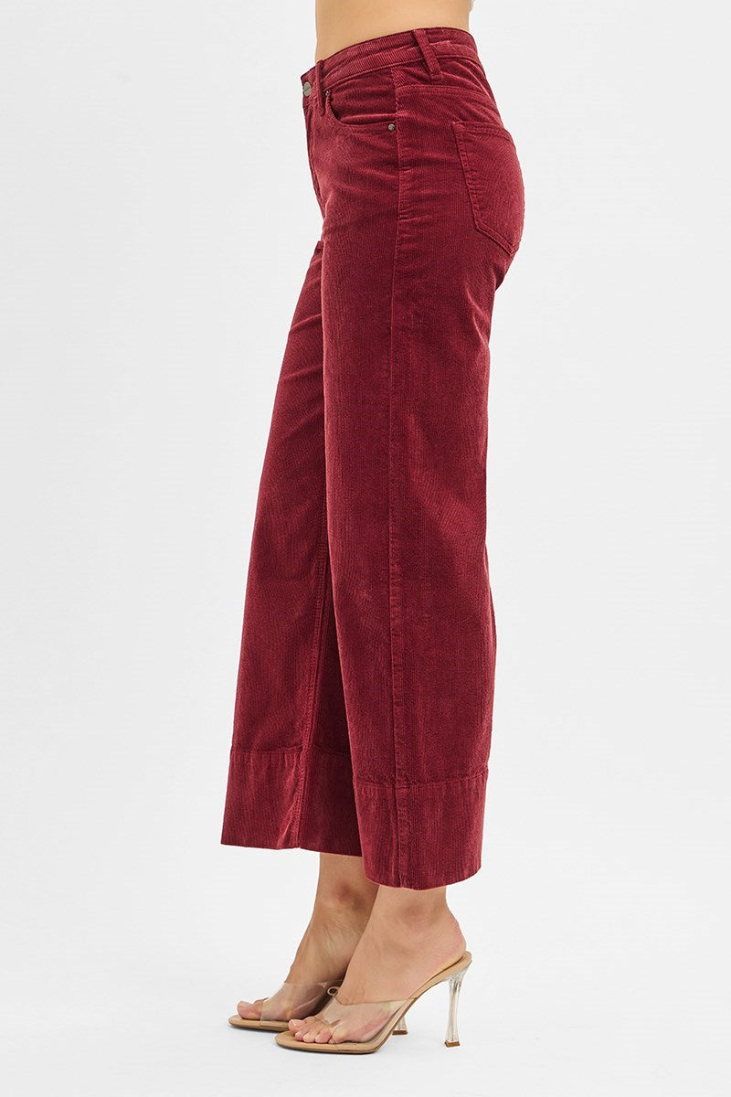Corduroy Wide Leg Pants