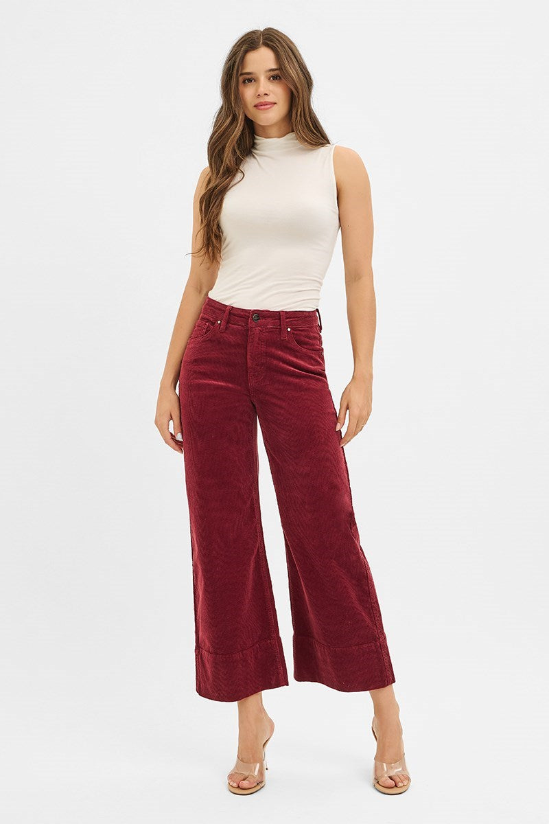 Corduroy Wide Leg Pants