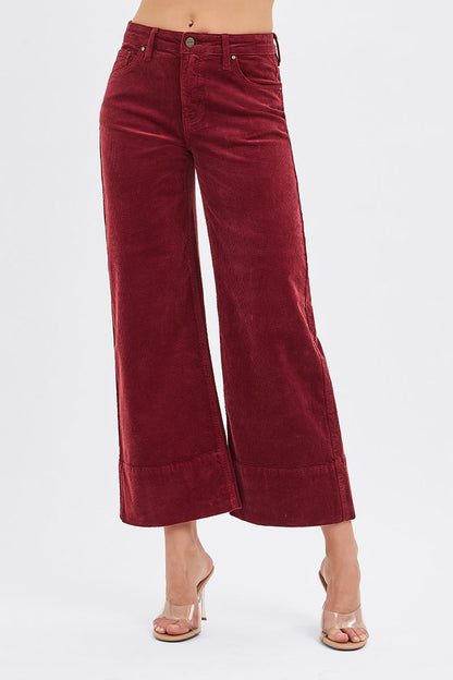 Corduroy Wide Leg Pants