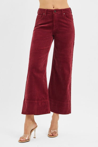 Corduroy Wide Leg Pants