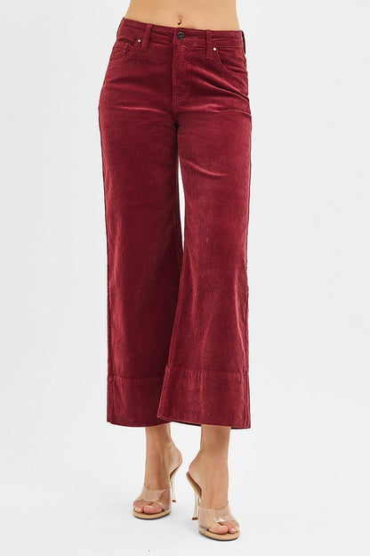 Corduroy Wide Leg Pants