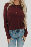 Perfectly Imperfect Henley Top