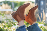 Just Be Yourself Camel Booties