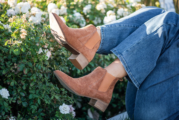 Just Be Yourself Camel Booties