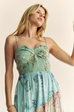 Mixed Floral Maxi Dress