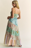 Mixed Floral Maxi Dress