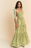 Green Garden Maxi Dress