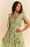 Green Garden Maxi Dress