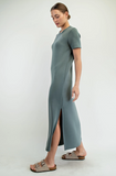 On-The-Go Modal Scuba Maxi Dress