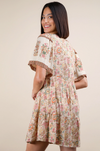 Boho Floral Mini Dress