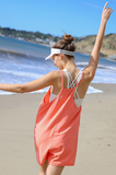 RM Sleeveless Romper - Dark Peach