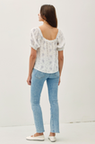Printed Button Up Blouse