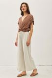 Twist Front Boho Crop Top