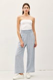 Seaside Striped Linen Pants