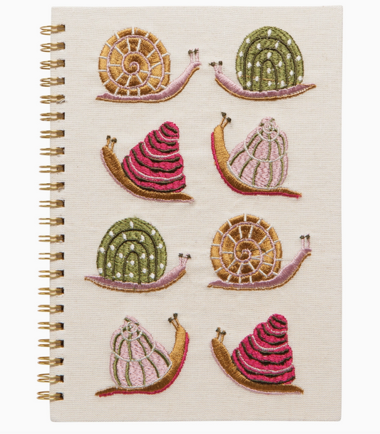 Gardenland Embroidered Journal