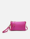 Riley Crossbody/Wristlet- Pearly Pink
