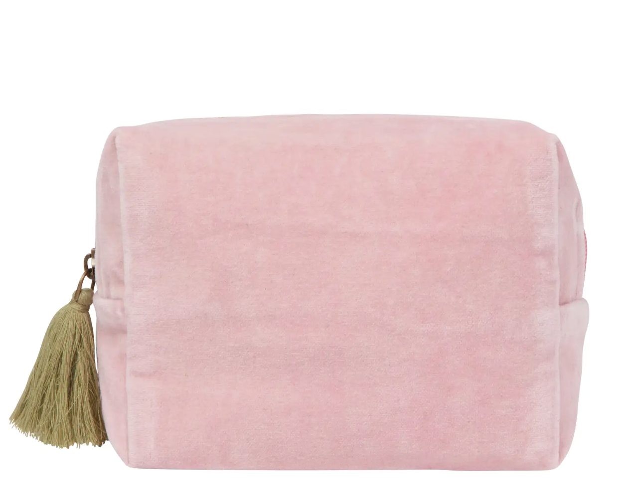 Gardenland Velvet Embroidered Pouch