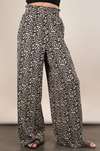 Leopard Wide Leg Pants